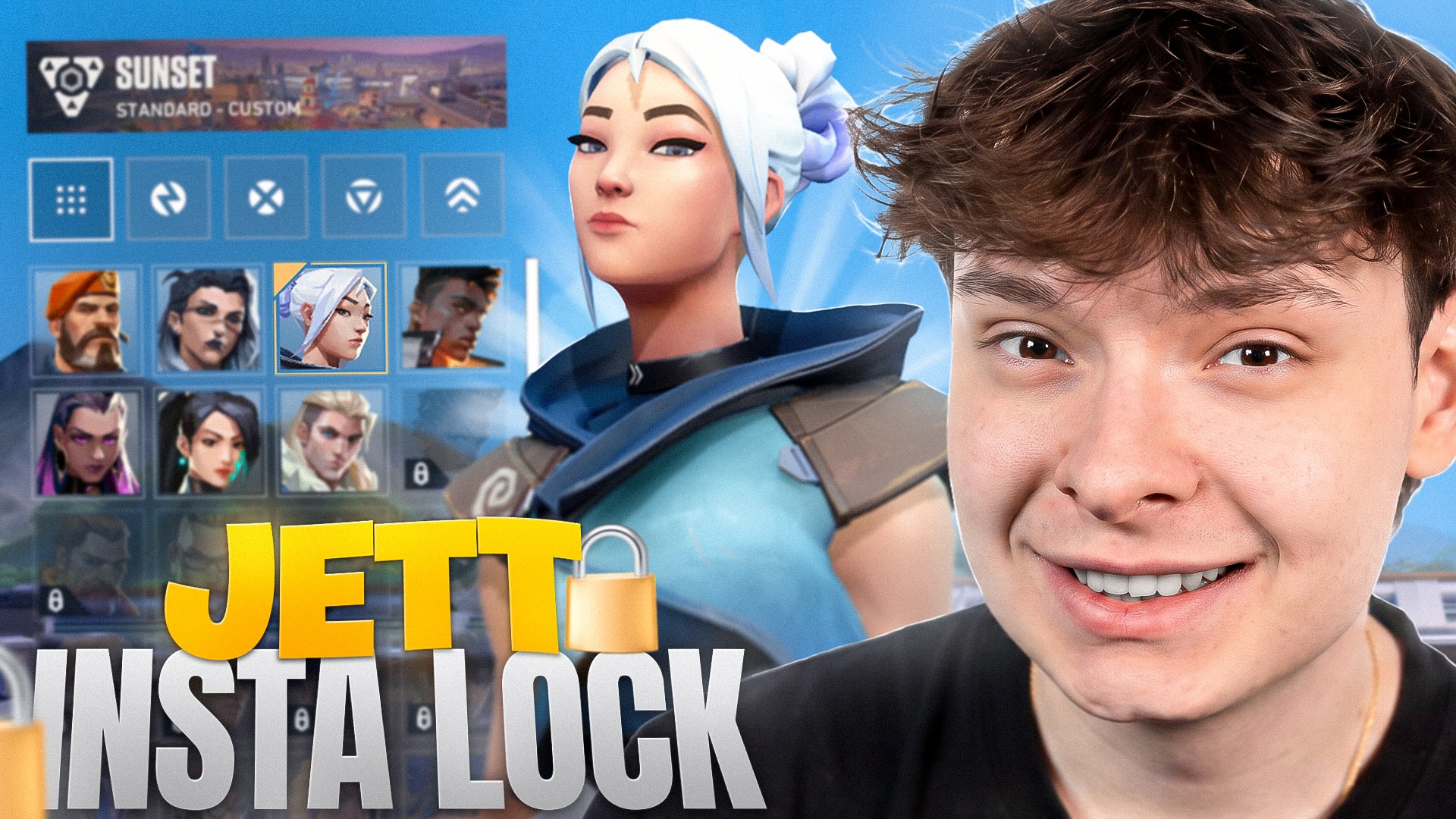 Instalock Jett — Gaming thumbnail